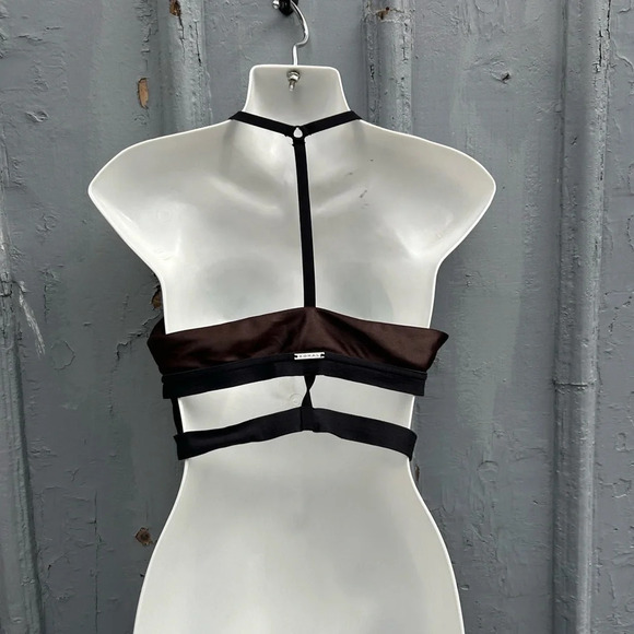 Koral bronze Sports  Bra, Small - Picture 2 of 9